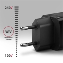 AXAGON ACU-PQ33, GaN tīkla lādētājs 33 W, USB-A + USB-C, PD3.0/PPS/QC4+/SFC2.0/Apple, melns AXAGON ACU-PQ33, GaN tīkla lādētājs 33 W, USB-A + USB-C, PD3.0/PPS/QC4+/SFC2.0/Apple, melns