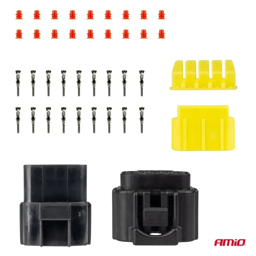 10 kontaktų jungiklio ir kištukinio rinkinio 2.2mm AMIO-04351 – 3