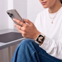 TECH-PROTECT SILICONE APPLE WATCH 8 / 9 / 10 / 11 / 12 / SE / ULTRA (44 / 45 / 46 / 49 MM) STARLIGHT