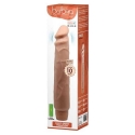 BAILE Realistic Vibrator Natural Thick Penis 22 cm BAILE Realistic Vibrator Natural Thick Penis 22 cm