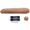BAILE Realistic Vibrator Natural Thick Penis 22 cm BAILE Realistic Vibrator Natural Thick Penis 22 cm