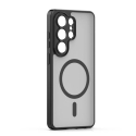 Mag Matt telefono dėklas su MagSafe palaikymu Samsung Galaxy S25 Ultra (S938) juodas Mag Matt telefono dėklas su MagSafe palaikymu Samsung Galaxy S25 Ultra (S938) juodas