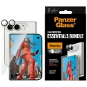 Bundle PanzerGlass® Essentials 2-in-1 Glass+Lens iPhone Duo:lle