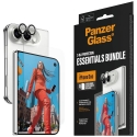 Bundle PanzerGlass® Essentials 2-in-1 Glass+Lens iPhone Duo jaoks