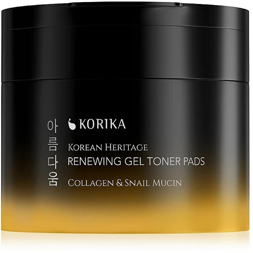 Korika Korean Heritage Renewing Gel Toneris Pads 70 pcs