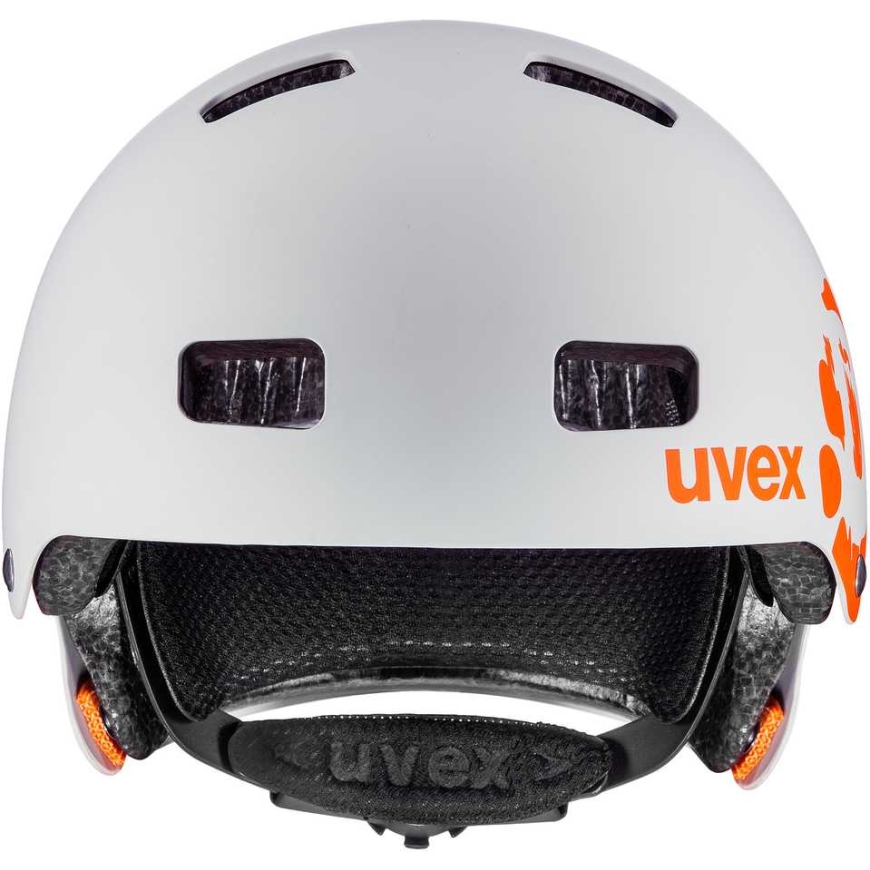 Uvex Kid 3 ķivere neticēti gaisma pelēka-oranžs-51-55CM – 2