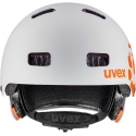 Šalmas Uvex Kid 3 dirtbike light pilka-oranžinis-51-55CM Šalmas Uvex Kid 3 dirtbike light pilka-oranžinis-51-55CM
