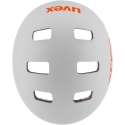 Uvex Kid 3 Helmet Dirtbike Light Gray-Orange-51-55CM Uvex Kid 3 Helmet Dirtbike Light Gray-Orange-51-55CM