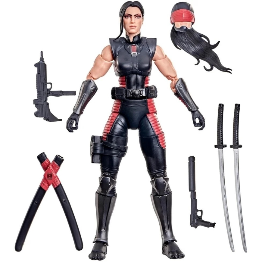 Hasbro G.I. Joe klasificētā sērija Snake Eyes Dawn Moreno figūra 15 cm