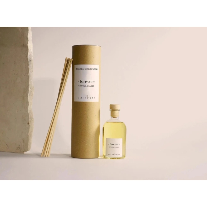 The Olphactory Forever Citrus & Shades aroomipulkade difuusor, 250 ml – 2