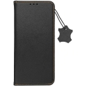 Кожаный чехол Oem SMART Pro Book для Samsung Galaxy S25 черного цвета