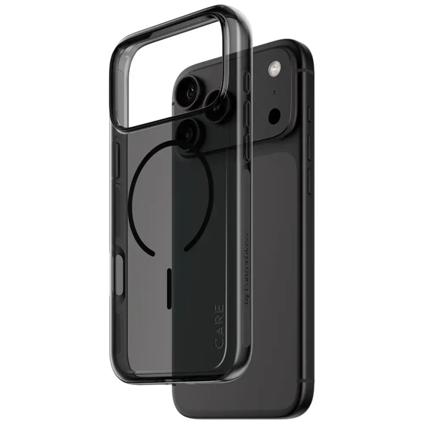 CASE CARE iš PanzerGlass Smokey su juodu MagSafe dėklu iPhone 18 Pro Max / iPhone 17 Pro Max juodas – 2