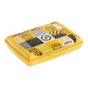 Ruokasäilytysastia deco-click-box mini 0.5L Carla "Minions Mosaic" 17x13x3.5cm keltainen Ruokasäilytysastia deco-click-box mini 0.5L Carla "Minions Mosaic" 17x13x3.5cm keltainen
