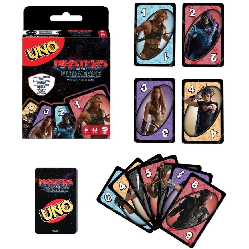 Игры Mattel Mattel UNO карты MOTU (JMF11) – 5
