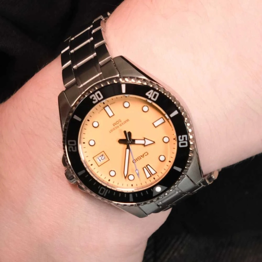 Мужские часы Casio MDV-10D-4A2+ BOX – 5