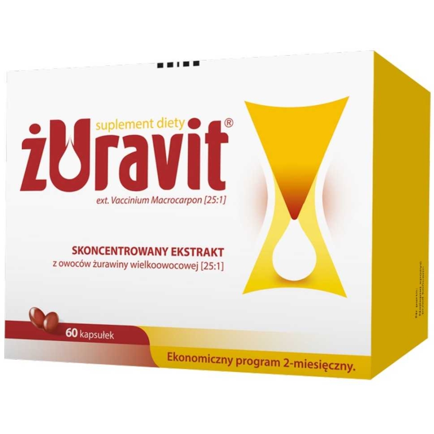 Žuravit uztura bagātinātājs 60 kapsulas