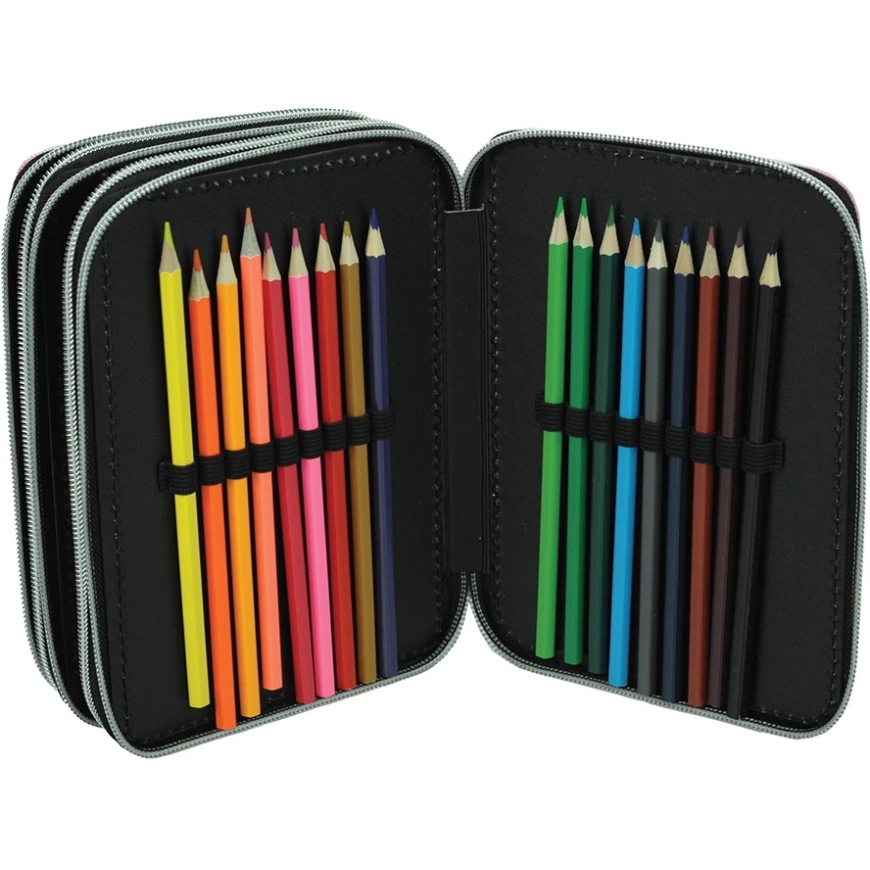 KPOP DEMON HUNTERS pencil case and stationery set Pink Huntrix, 364-01100 – 2