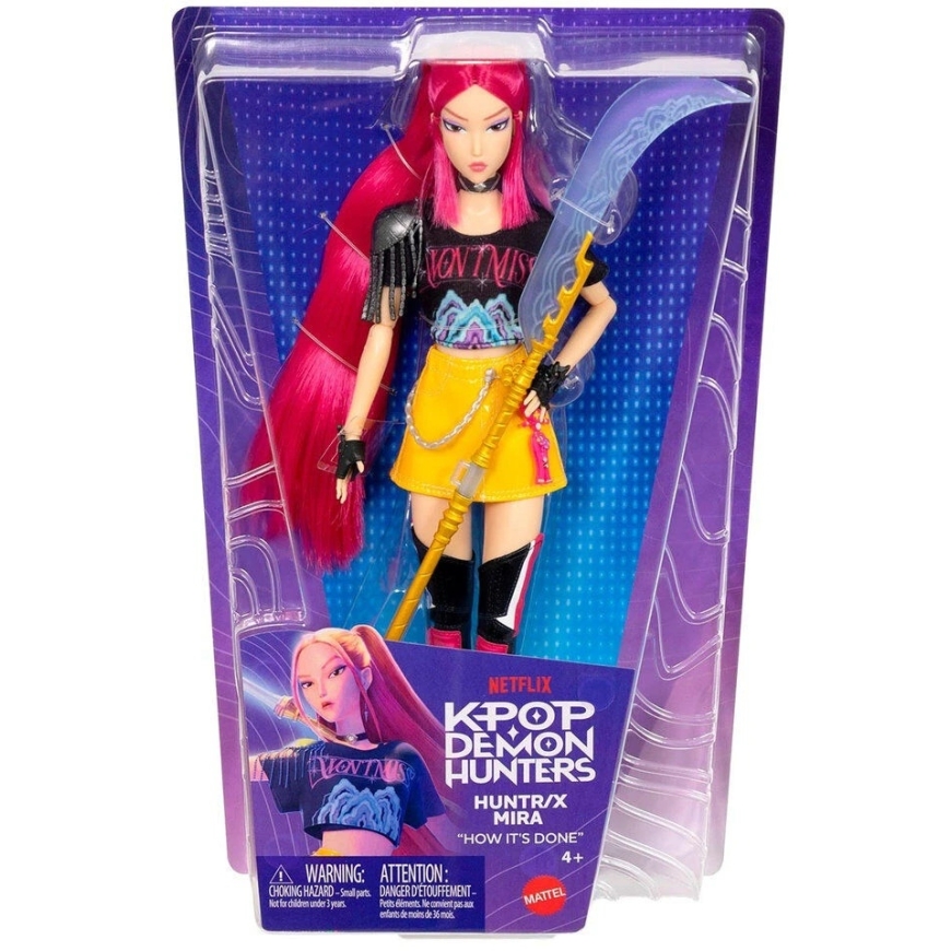 Nukk aksessuaaridega "Mattel KPop Demon Hunters Mira", JRN36