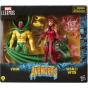 Hasbro Marvel Legends Серия Мстители: Сильнейшие герои Земли Набор фигур Вижен и Алого Ведьмака 2 фигуры 15см Hasbro Marvel Legends Серия Мстители: Сильнейшие герои Земли Набор фигур Вижен и Алого Ведьмака 2 фигуры 15см