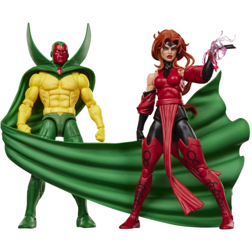 Hasbro Marvel Legends sērija Avengers Zemes Varatākie Varoni Vīzija un Skarleta Raganā 2 figūru komplekts 15cm – 3