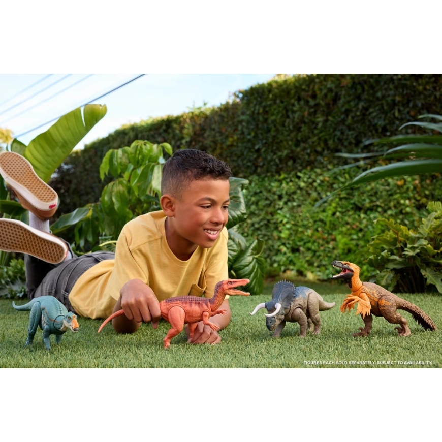 Mattel Figūrėlė Interaktyvus dinozaurų ir Jurassic World išgyvenimo garso ir šviesos rinkinys Metriacanthosaurus – 2