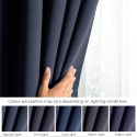 Velvet curtain with loops AmeliaHome 140 × 270 cm, dark blue Velvet curtain with loops AmeliaHome 140 × 270 cm, dark blue