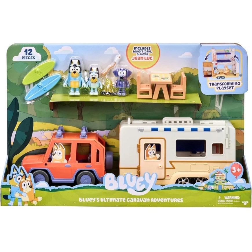 Palapeli Mix Moose Toys 13096 Bluey vaunusetti Cruiser