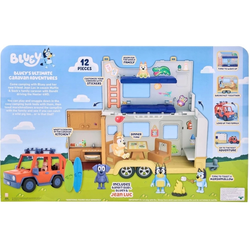 Palapeli Mix Moose Toys 13096 Bluey vaunusetti Cruiser – 3