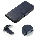 Magnettikotelo kirjatyyppinen puhelimen kotelo, jossa tuki Samsung Galaxy S23+:lle (S916) sininen Magnettikotelo kirjatyyppinen puhelimen kotelo, jossa tuki Samsung Galaxy S23+:lle (S916) sininen