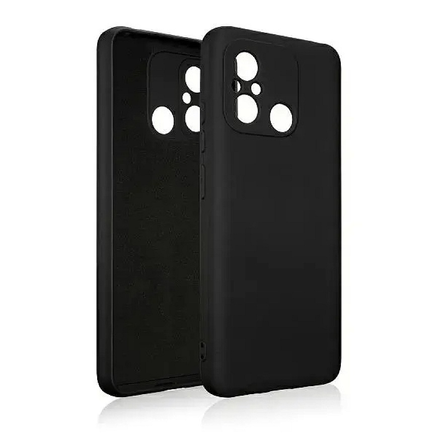 Beline Xiaomi 12C silikona vāciņš melns – 2
