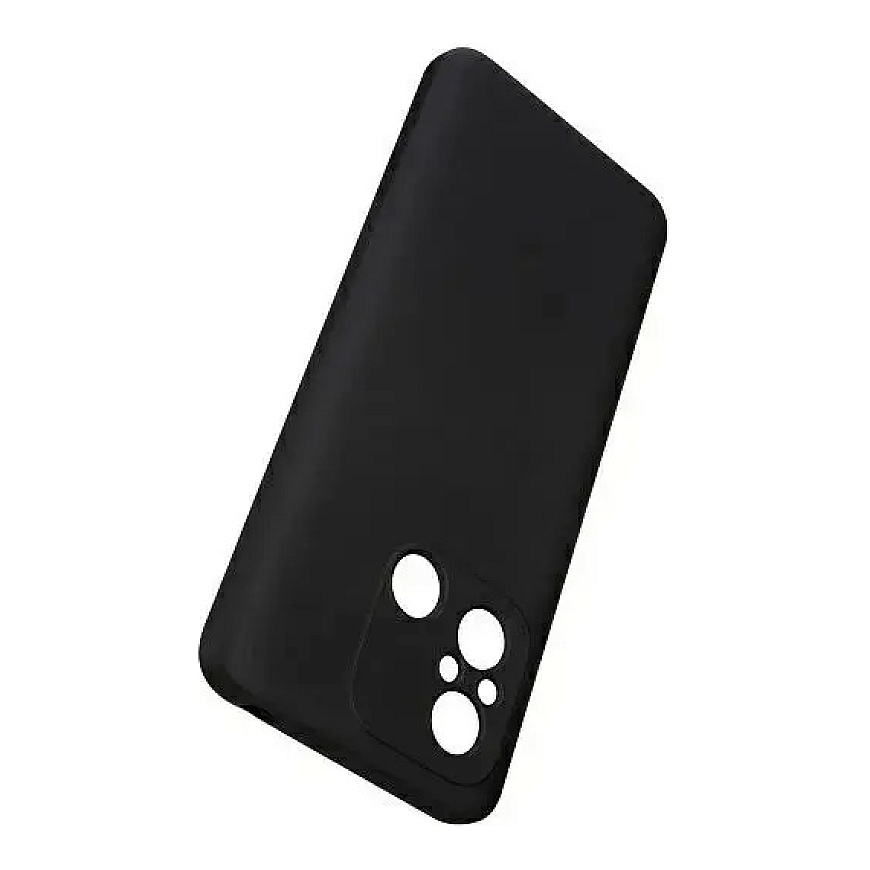 Beline silikoninis dėklas Xiaomi 12C juodas – 3