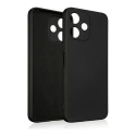 Beline silikona vāks Xiaomi Redmi 12 melns Beline silikona vāks Xiaomi Redmi 12 melns