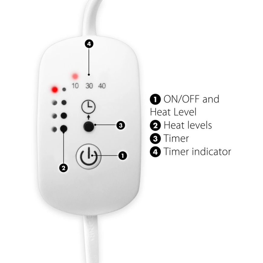 Bodi-Tek BT-LAMH-EU/1,1 infraraudonųjų spindulių šilumos lempa – 4