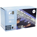 Mondex KOOPMAN SAULES LED GAIŠENĀS ĶEŅĢIS 240 LED 13 FUNKCIJAS USB AUKSTS Balts