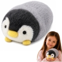 Lean Toys Plush Penguin, Gray, 16 × 10 × 9 cm Lean Toys Plush Penguin, Gray, 16 × 10 × 9 cm