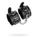 Toyfa Anonymo handcuffs, PU leather, juodas, 26.5 cm Toyfa Anonymo handcuffs, PU leather, juodas, 26.5 cm