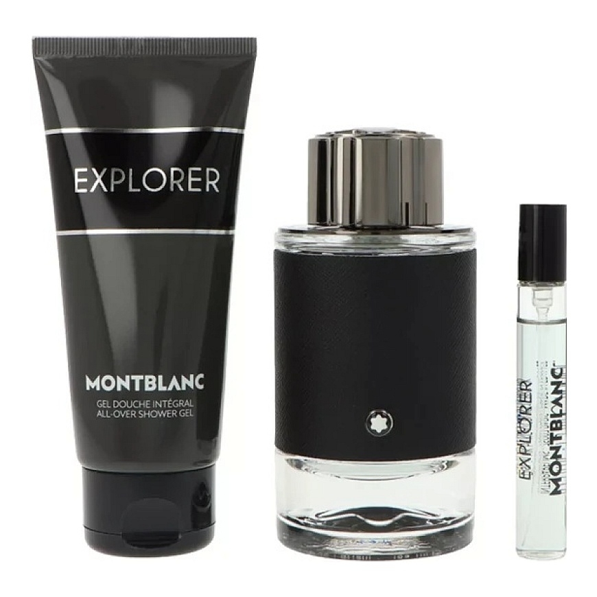 Garnier Mont Blanc Montblanc Explorer Набор для мужчин (EDP, 100 мл + гель для душа, 100 мл + EDP, 7.5 мл) – 5