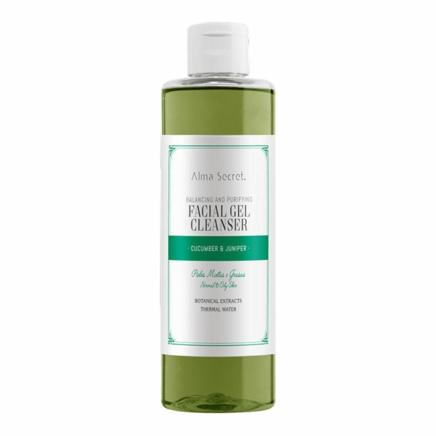 Alma Secret näo geelpuhastusvahend kurgi ja kadakatega 200ml