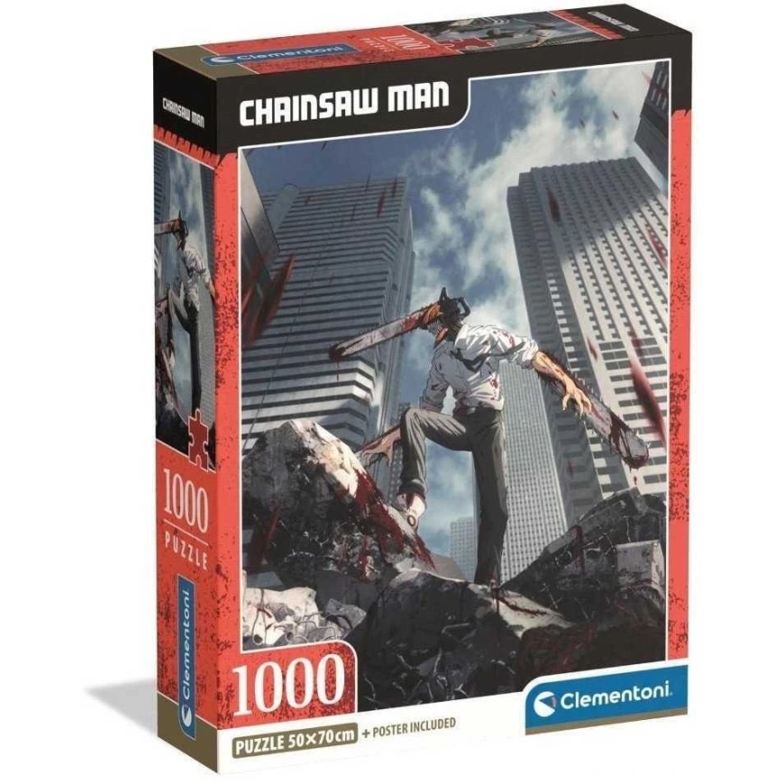 Clementoni Pužlis 1000 gab. - Chainsaw Man