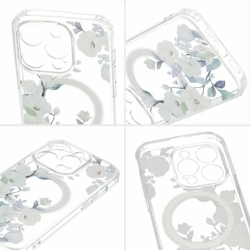 Tel Protect Flower telefoni ümbris MagSafe toega iPhone 12 mitmevärviline – 5
