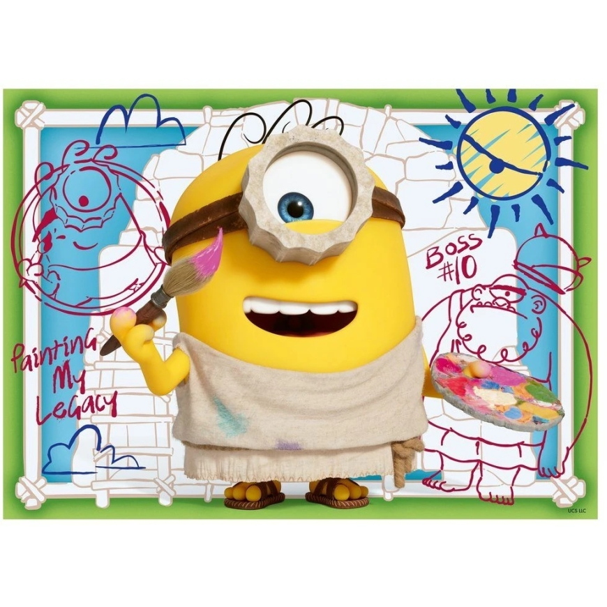 Ravensburger Palapeli 4x100 Minionit – 2