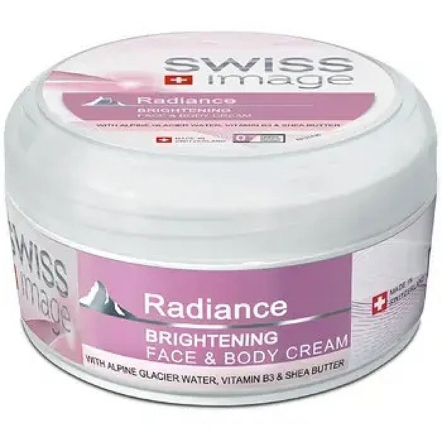 Swiss Image Body Care Radiance Brightening Face & Body Cream 200ml