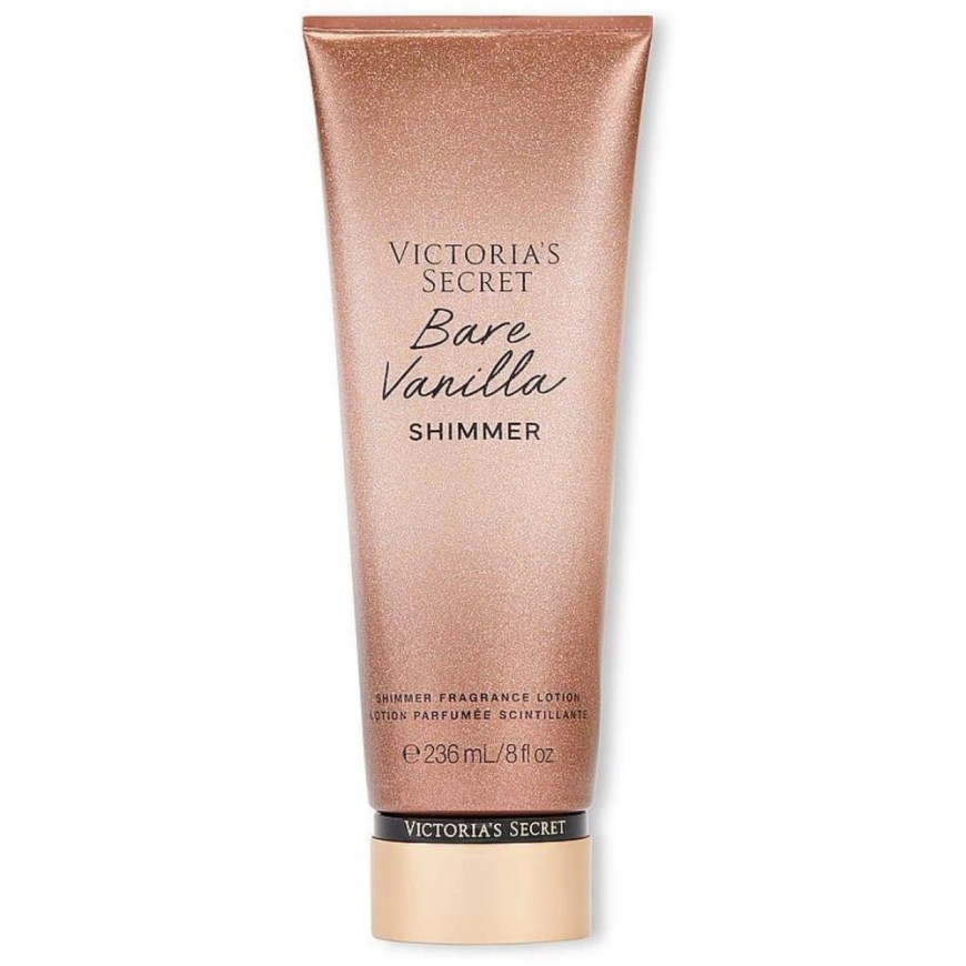 Victoria Secrets Victoria Secret Bare Vanilla Shimmer Fragrance Lotion kūno losjonas, 236 ml – 3