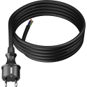 Plastrol Prijungimo laidas su tiesiu IP44 kištuku