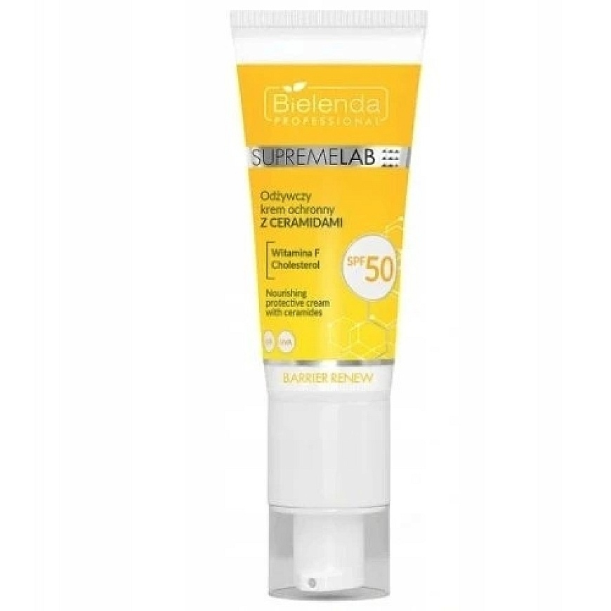 Bielenda Professional "SupremeLab Barrier Renew" nourishing protective cream with ceramides SPF50 40 ml – 3