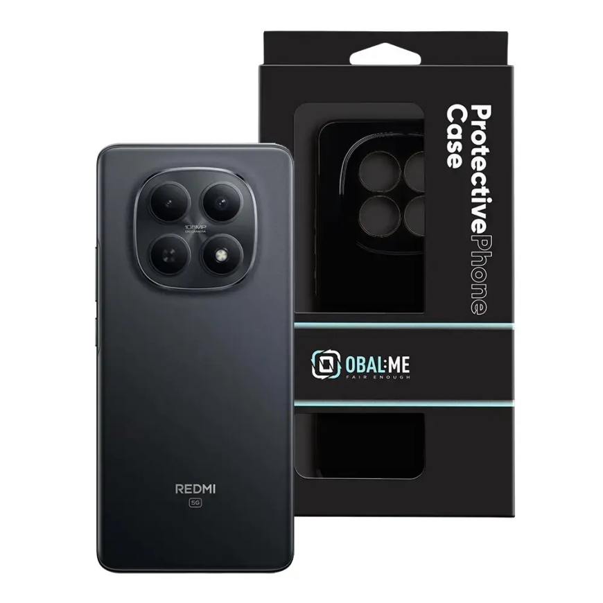 OBAL:ME Glossy maciņš telefonam Redmi Note 15 4G melns