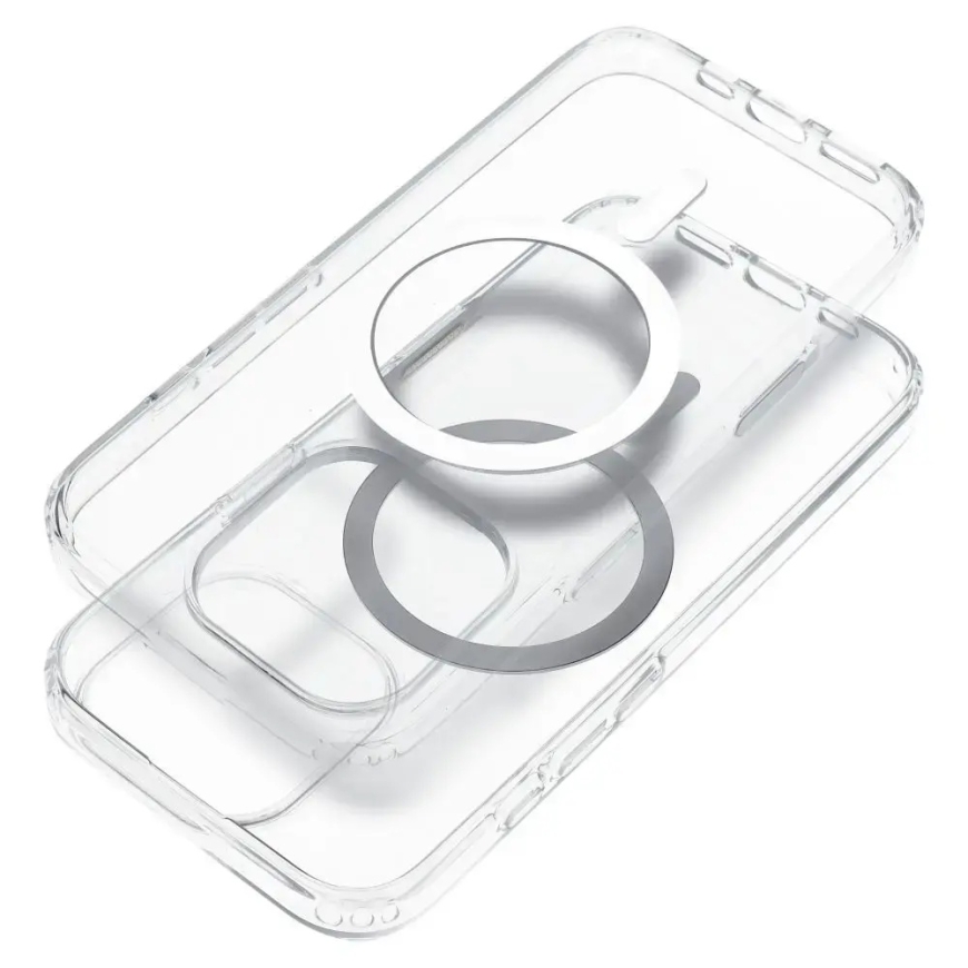 Clear 2 mm telefoni ümbris MagSafe toega iPhone 16 Pro läbipaistev – 2