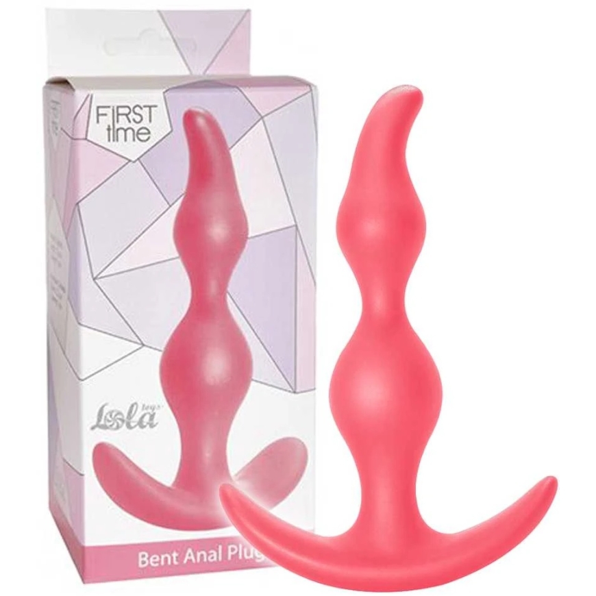 Lola Games Rožinė Plug-Anal Plug Bent Anal Plug Rožinė – 2