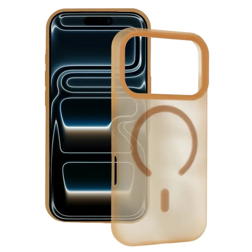 Tel Protect Mist Matte maciņš ar MagSafe atbalstu telefonam Samsung Galaxy S25 Ultra (S938) brūns