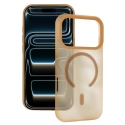 Tel Protect Mist Matte -puhelimen suojakuori MagSafe-tuesta Samsung Galaxy S25 Ultralle (S938) ruskea Tel Protect Mist Matte -puhelimen suojakuori MagSafe-tuesta Samsung Galaxy S25 Ultralle (S938) ruskea